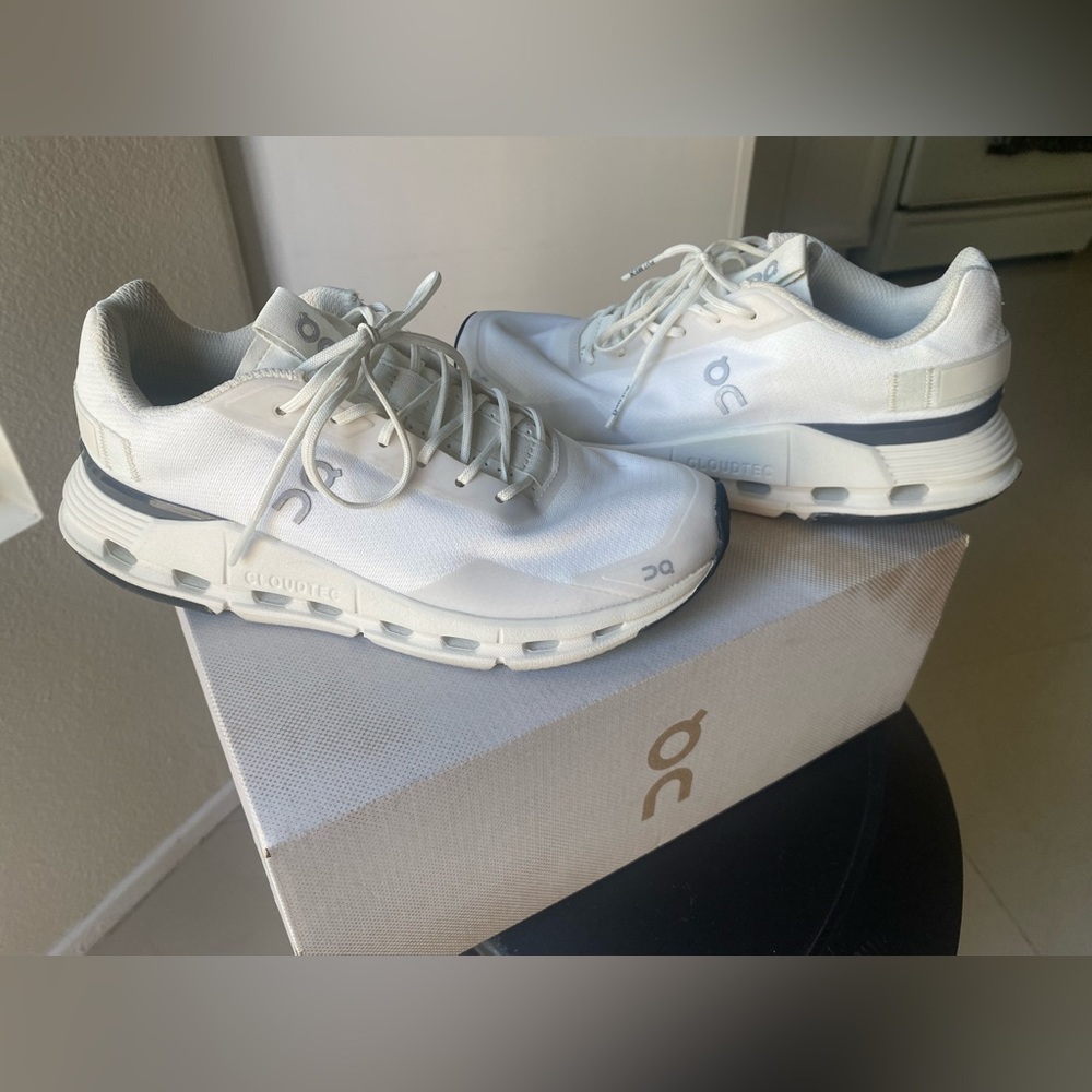 On running womens Cloudnova Form shoes.